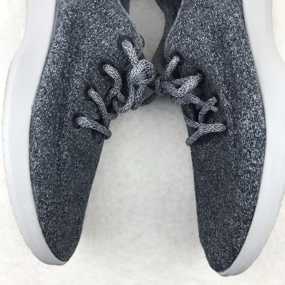 Allbirds Wool Runners Mens Size 10 Dark Gray Merino Wool Low Top Running Shoes - Picture 4 of 16